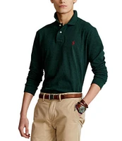 Polo Ralph Lauren Classic Fit Mesh Long Sleeve Polo Shirt