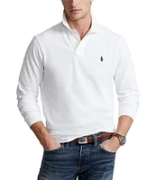 Polo Ralph Lauren Classic Fit Mesh Long Sleeve Polo Shirt