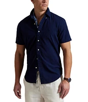 Polo Ralph Lauren Classic Fit Seersucker Short Sleeve Woven Shirt