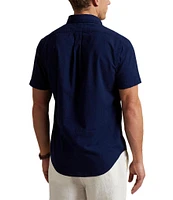 Polo Ralph Lauren Classic Fit Seersucker Short Sleeve Woven Shirt