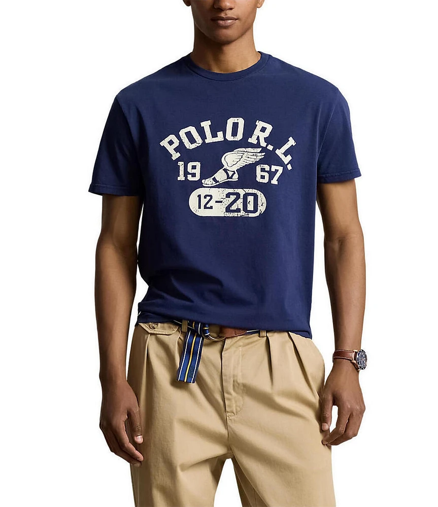 Polo Ralph Lauren Classic Fit Short Sleeve Jersey Graphic T-Shirt