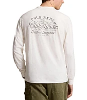 Polo Ralph Lauren Classic-Fit Slub Jersey Graphic Long Sleeve T-Shirt