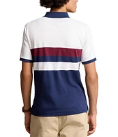 Polo Ralph Lauren Classic Fit Soft Cotton Color Block Short Sleeve Polo Shirt