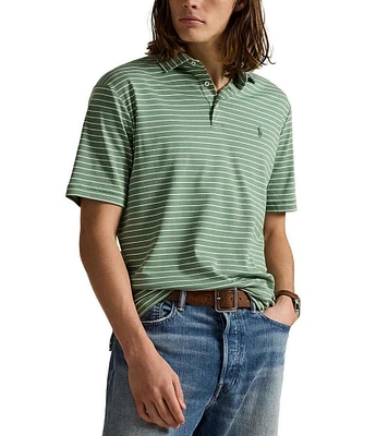 Polo Ralph Lauren Classic Fit Soft Cotton Stripe Short Sleeve Polo Shirt