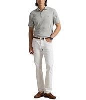 Polo Ralph Lauren Classic Fit Soft Cotton Stripe Short Sleeve Polo Shirt