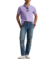 Polo Ralph Lauren Classic Fit Solid Cotton Mesh Polo Shirt