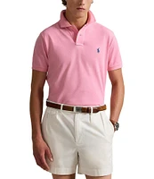 Polo Ralph Lauren Classic Fit Solid Cotton Mesh Polo Shirt