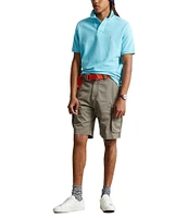 Polo Ralph Lauren Classic Fit Solid Cotton Mesh Polo Shirt