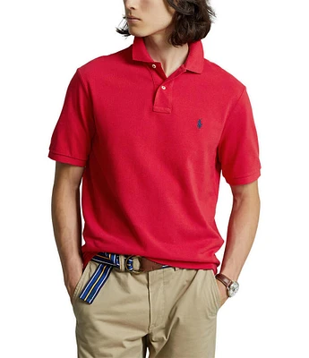 Polo Ralph Lauren Classic Fit Solid Cotton Mesh Polo Shirt