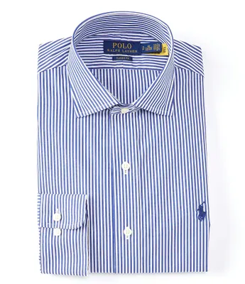 Polo Ralph Lauren Classic Fit Spread Collar Purepress Poplin Dress Shirt