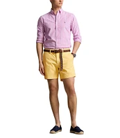 Polo Ralph Lauren Stretch Classic-Fit Chino 6#double; Inseam Shorts