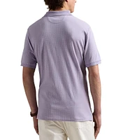 Polo Ralph Lauren Classic Fit Stretch Mesh Mallet Print Short Sleeve Polo Shirt