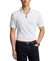 Polo Ralph Lauren Classic Fit Stretch Mesh Zip Short Sleeve Polo Shirt