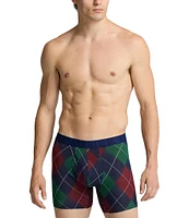 Polo Ralph Lauren Classic Fit Stretch Plaid/Solid Boxer Briefs 3-Pack