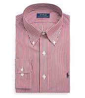 Polo Ralph Lauren Classic Fit Stretch Point Collar Striped Poplin Dress Shirt