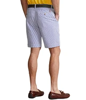 Polo Ralph Lauren Classic-Fit Stretch Seersucker 9.25#double; Inseam Shorts