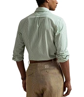 Polo Ralph Lauren Classic-Fit Stretch Stripe Poplin Long Sleeve Woven Shirt