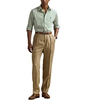Polo Ralph Lauren Classic-Fit Stretch Stripe Poplin Long Sleeve Woven Shirt