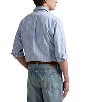 Polo Ralph Lauren Classic Fit Stripe Oxford Long Sleeve Woven Shirt