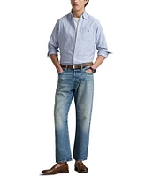 Polo Ralph Lauren Classic Fit Stripe Oxford Long Sleeve Woven Shirt