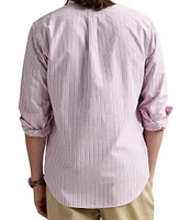 Polo Ralph Lauren Classic Fit Stripe Oxford Long Sleeve Woven Shirt
