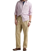 Polo Ralph Lauren Classic Fit Stripe Oxford Long Sleeve Woven Shirt