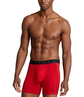 Polo Ralph Lauren Classic Fit Striped & Solid Boxer Briefs 3-Pack