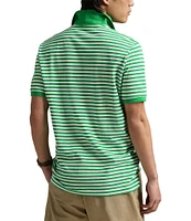 Polo Ralph Lauren Classic Fit Striped Mesh Short Sleeve Polo Shirt