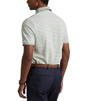 Polo Ralph Lauren Classic Fit Striped Oxford Mesh Short Sleeve Polo Shirt