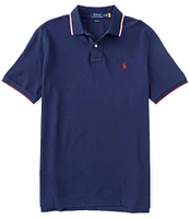 Polo Ralph Lauren Classic Fit Tipped Mesh Short Sleeve Polo Shirt