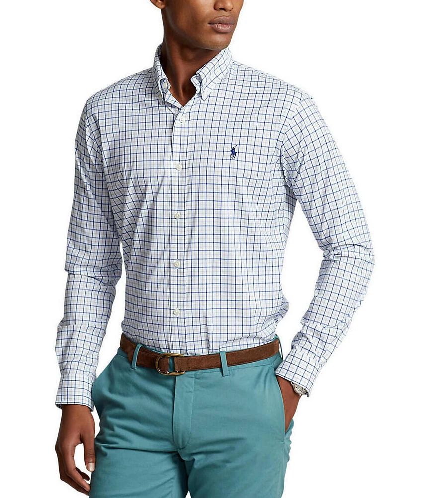 Polo Ralph Lauren Classic-Fit Twill Performance Stretch Long-Sleeve Woven Shirt