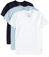 Polo Ralph Lauren Classic Fit V-Neck Undershirt T-Shirts 3-Pack