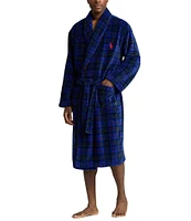 Polo Ralph Lauren Classic Plaid Microfiber Robe