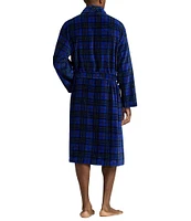 Polo Ralph Lauren Classic Plaid Microfiber Robe