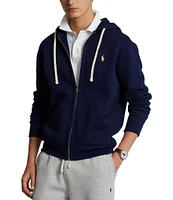 Polo Ralph Lauren Classic Solid Full Front Zip Fleece Hoodie