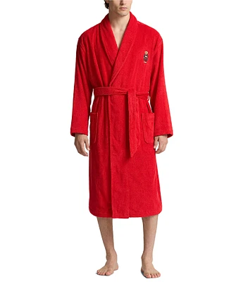 Polo Ralph Lauren Comfortable Terry Morning Bear Robe