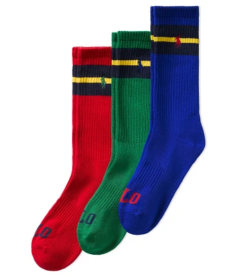 Polo Ralph Lauren Crew Socks 3-Pack