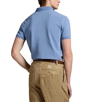 Polo Ralph Lauren Custom Slim Fit Solid Mesh Polo Shirt