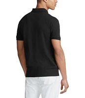 Polo Ralph Lauren Custom Slim Fit Solid Mesh Polo Shirt