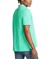 Polo Ralph Lauren Custom Slim Fit Solid Mesh Polo Shirt