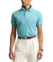 Polo Ralph Lauren Custom Slim Fit Solid Mesh Polo Shirt