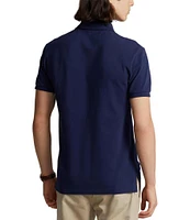 Polo Ralph Lauren Custom Slim Fit Solid Mesh Polo Shirt