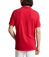 Polo Ralph Lauren Custom Slim Fit Solid Mesh Polo Shirt