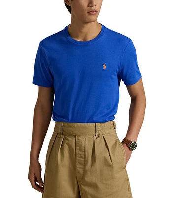 Polo Ralph Lauren Custom Slim Fit Jersey Crewneck Short Sleeve T-Shirt