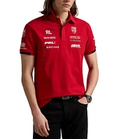 Polo Ralph Lauren Racing Custom Slim Fit Stretch Mesh Short-Sleeve Polo Shirt