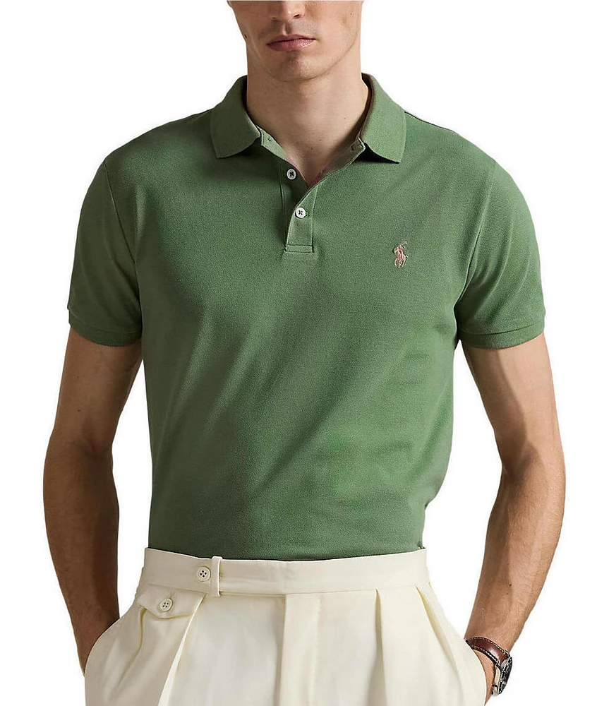 Polo Ralph Lauren Custom Slim Fit Stretch Mesh Short Sleeve Polo Shirt