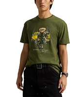 Polo Ralph Lauren Defender Bear Short Sleeve Graphic T-Shirt