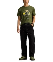 Polo Ralph Lauren Defender Bear Short Sleeve Graphic T-Shirt