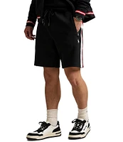 Polo Ralph Lauren Racing Stripe Double-Knit 7.5#double; Inseam Shorts
