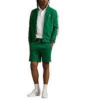 Polo Ralph Lauren Racing Stripe Double-Knit 7.5#double; Inseam Shorts